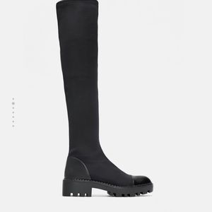 Zara Knee Floor Boots